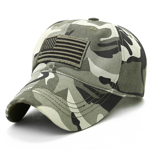 Cap för män och kvinnor mode broderi hatt - stock camouflage