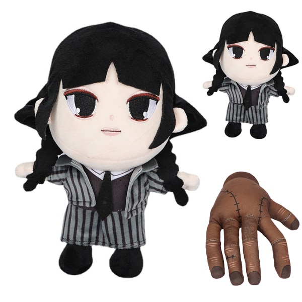 Addams The Thing Hands Plyschleksak Mjuk fylld docka Födelsedagspresent - spot sales B