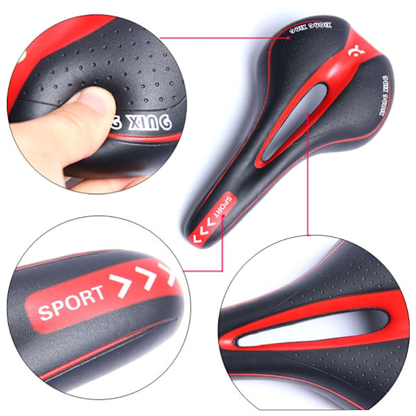 Bicycle Saddle Mountain Cushion Pad Polkupyörän istuin - varastossa Green