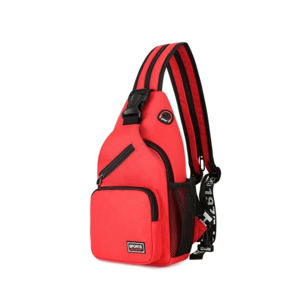 Chest Pack Axelväska RÖD - stock Red