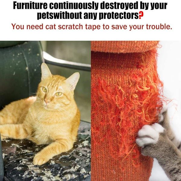 10M Cat Training Tape Scratching Guard - on stock 3m  x 6.35cm