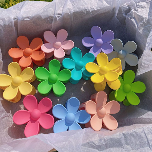 Hårkloklämmor Blomma LJUSBLÅ - on stock