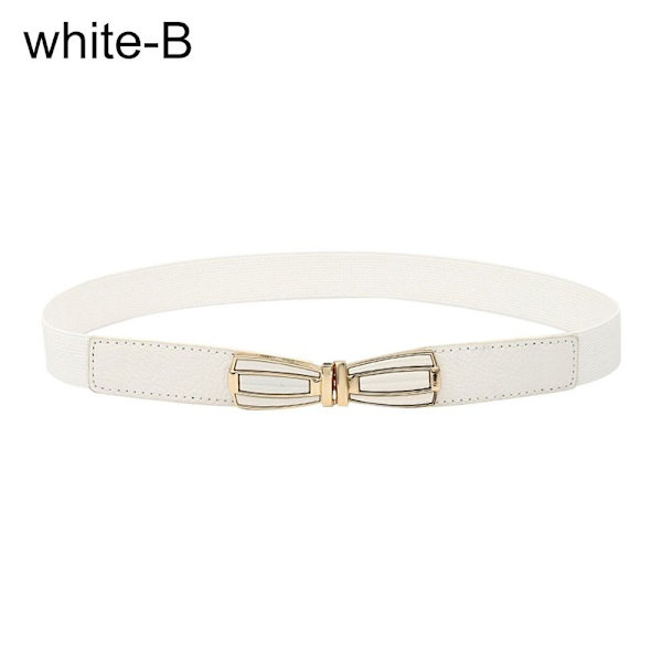 Joustavat vyöt Vyötärövyö VALKOINEN B - varastossa white B-B