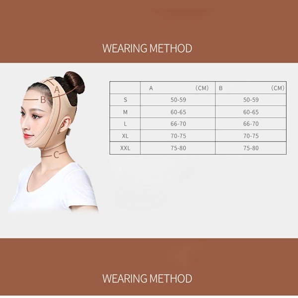 Hakrem Bandage Ansiktsbantning Bandage SCOMPLEXION COMPLEXION - high quality SComplexion