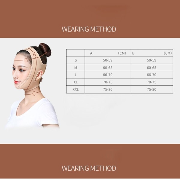 Leukanauhaside Kasvojen hoikentava side XLCOMPLEXION COMPLEXION - spot-myynti XLComplexion
