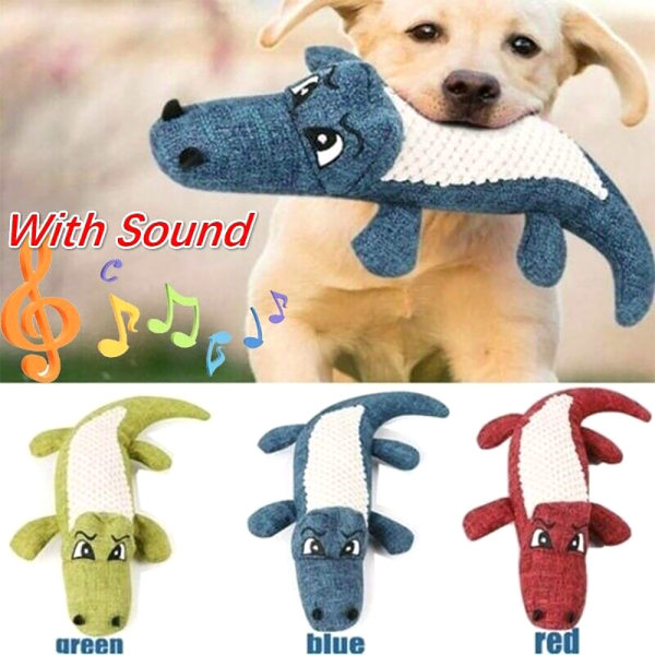 Funny Soft Pet Puppy Chew Play Squeaker Squeaky Cute Pehmo - spot-myynti Blue