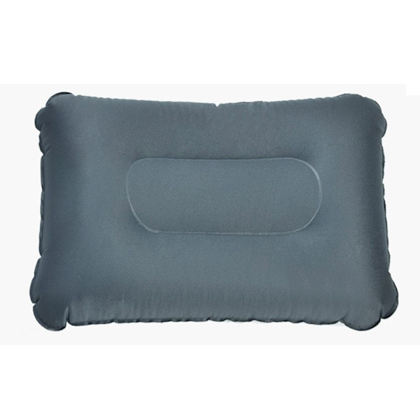Utomhus bärbar ultralätt uppblåsningskudde GRÅ - high quality grey