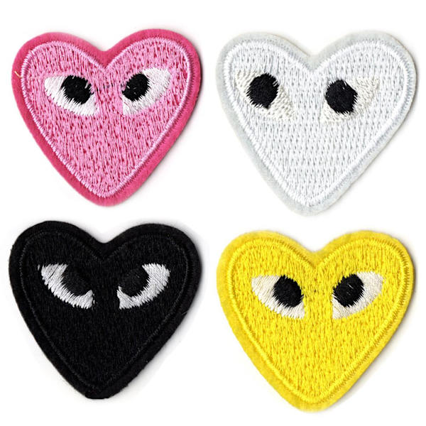 12 st/påse Hjärtlappar broderilappar 3 - high quality 3