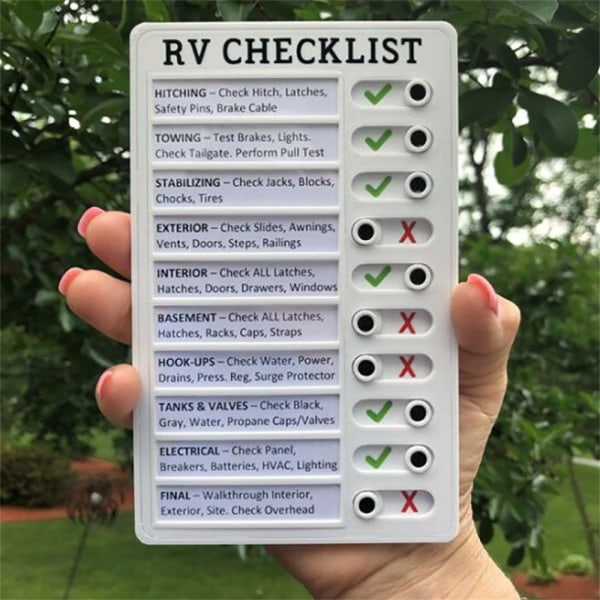 Memo Plast Board Memo Checklist - korkea laatu
