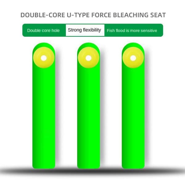 100 kpl Dual Core Float Seat kalastuskoukut tarvikkeet M-12MM - spot ale