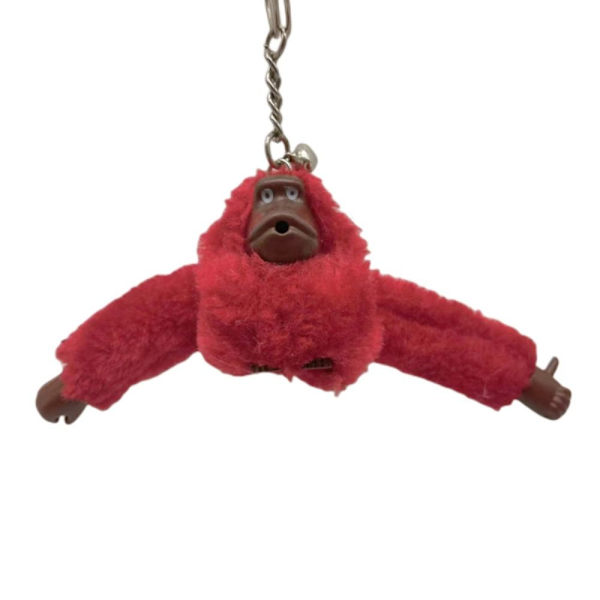 Nyckelring i plysch päls apa Orangutang nyckelring - stock 12