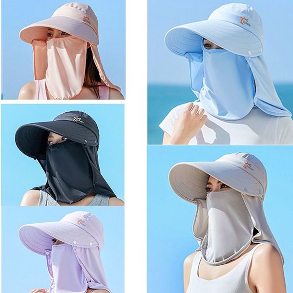 Sommarsolhatt Camping Cap BLÅ - spot sales blue