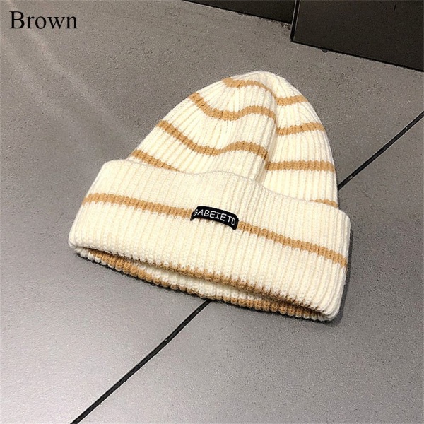 Hatut Knitted Hat RUSKEA - varastossa brown