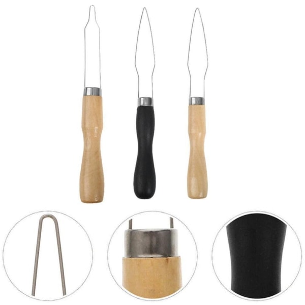 4 kpl Nuppikoukku Helper Help-painike Koukku Extra WOOD - spot-myynti Wood Universal-Universal