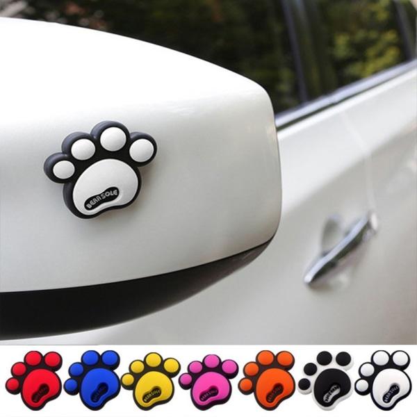 4kpl Cat Paw Door Puskurin nauhat Autotarrat MUSTA - spot ale Black