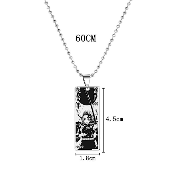 Hashibira Inosuke Demon Slayer halsband hängande Anime smycken - spot försäljning Hashibira Inosuke