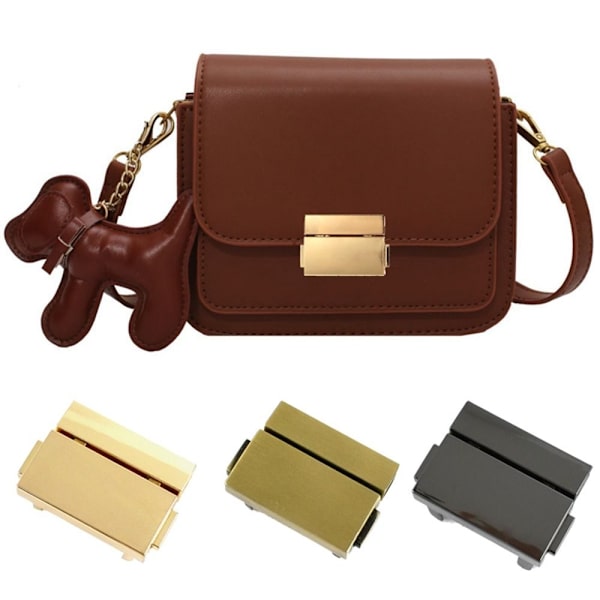 2 ST Bagagelås Snap Dekorativa spännen FÄRG 3 - on stock Color 3