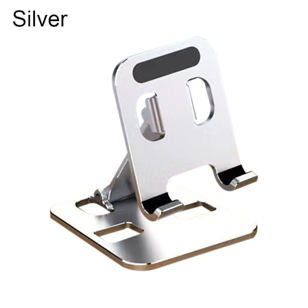 Mobiltelefonhållare Tablettfällbart ställ SILVER - spot försäljning Silver