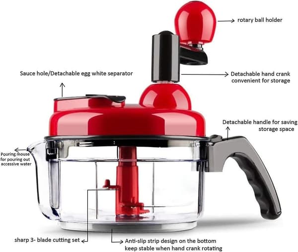 Handvev matberedare Chopper - spot sales