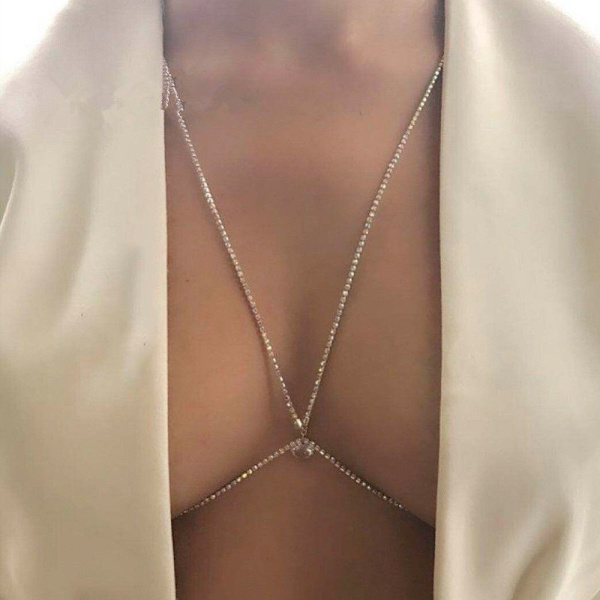 BH Body Chain Rhinestone Body Chain STYLE 1 - korkea laatu