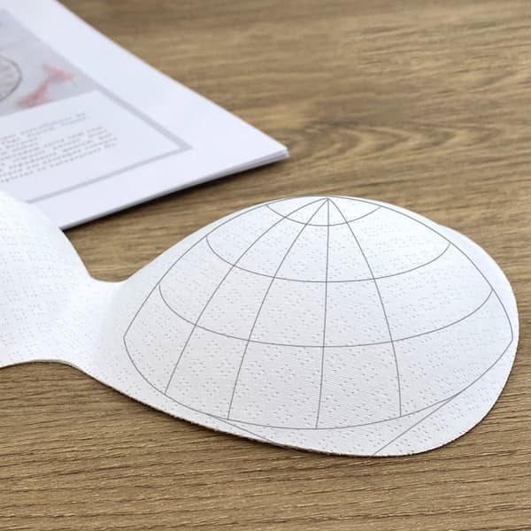 2 par Spong BH Pads Bikini Insert Pads WHITE M - high quality white M-M