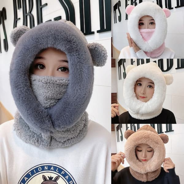 Beanies Cap Plysch Mössa GRÅ - on stock