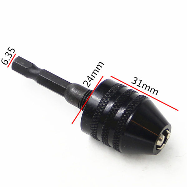 Borrchuck Keyless Impact Driver Adapter - spot sales E