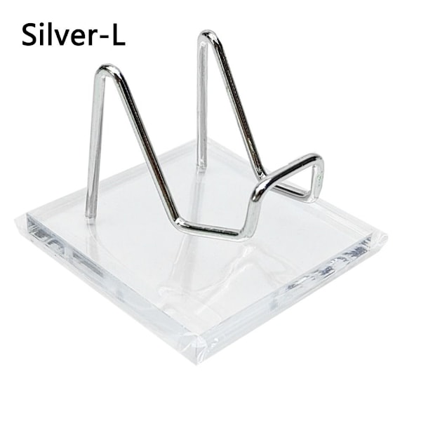 Kristallipallon pidike lasipallolla SIVER - spot-ale Silver L