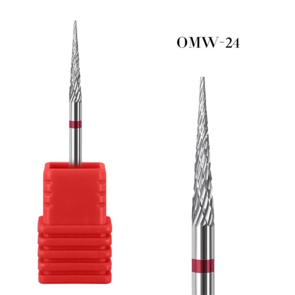 Nail Drill Bit Nail File Sliphuvud - stock OWM-24