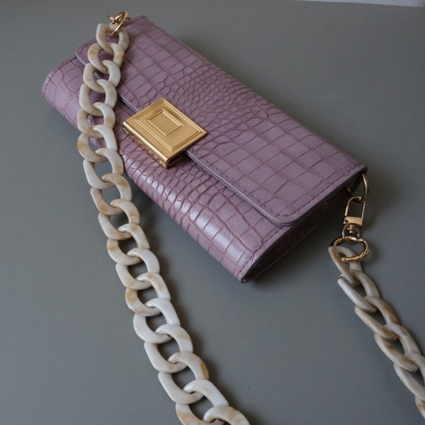 Akryl Resin Bag Kedjor Axelväska Remmar 60CM C - on stock 60cm C