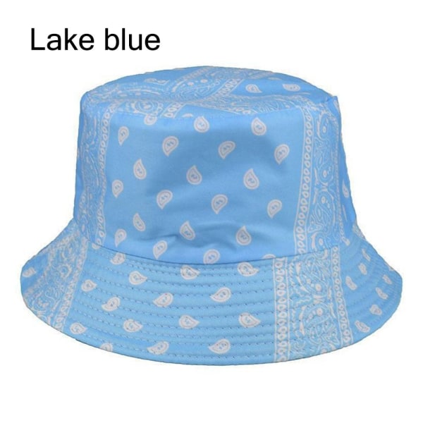 Bucket Hat Fisherman Cap LAKE BLUE - spot sales lake blue