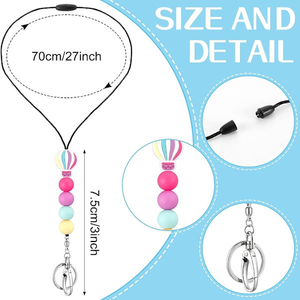 4 kpl Key Ring Badge Holder Badge Reel - spot-myynti