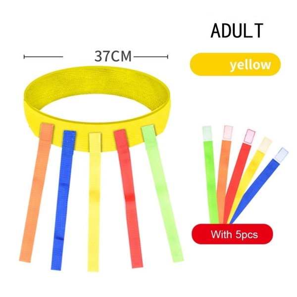 Catch Tail Game Gripbälte GUL 37CM - on stock yellow 37cm