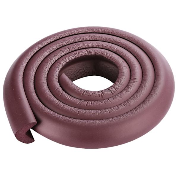 Baby Möbel Kantskydd Hörnskydd Wrap Stripe - on stock Brown 20