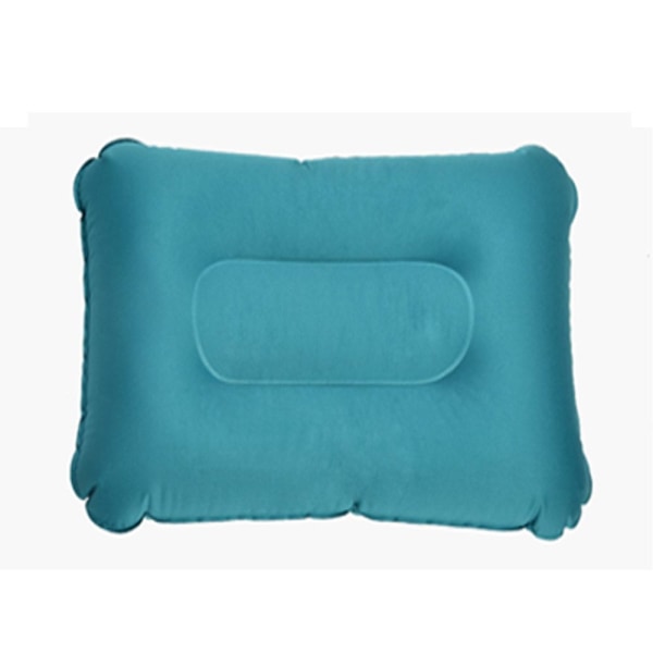 Utomhus bärbar Ultralätt uppblåsningskudde PEACOCK BLUE - stock peacock blue