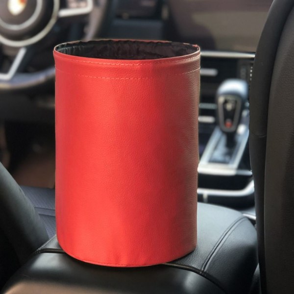 1 auton roskakori Taitettava PUNAINEN - varasto red