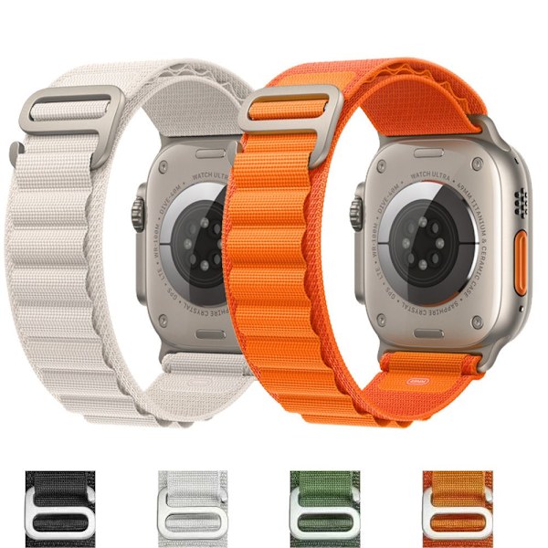 Sport Alpine Loop Strap för Apple Watch - stock orange 38/40/41mm-38/40/41mm