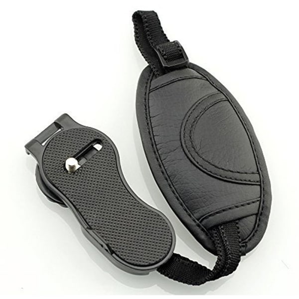 Handgrepp kamerarem PU läder handrem Kamera handledsrem - on stock