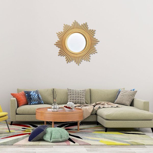 1/2/3/5 Nordic Wall Mirror Gold Frame Pienet peilit käytävään - varastossa Type A 1 Pc