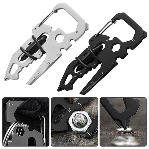 EDC Tools Ulkotyökalut MUSTA - korkea laatu Black