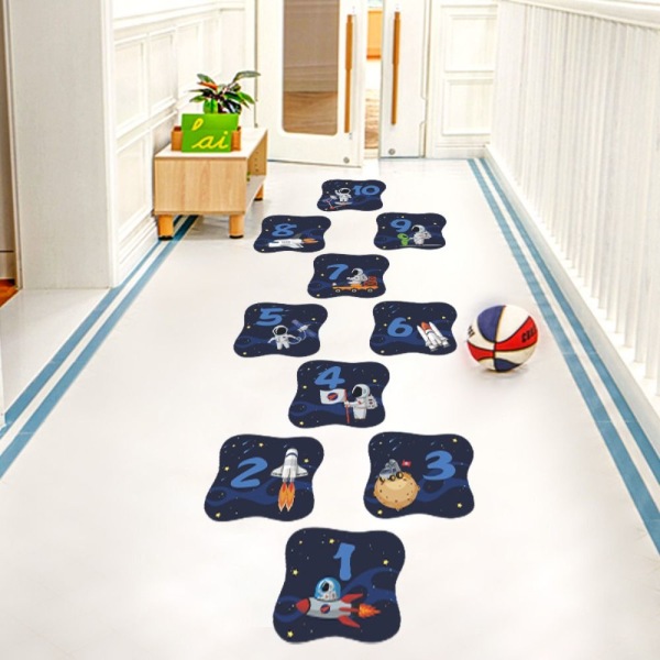 Hopscotch Game Floor Stickers - spot-myynti 1