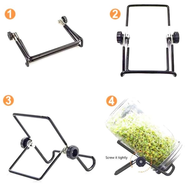 2st Burkhållare Mason Stand Sprouting Bracket - on stock