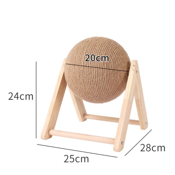 Cat Scratching Ball Toy LV-FORMAD V-FORMAD - high quality LV-shaped