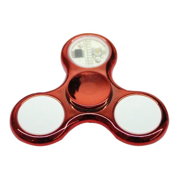 Fidget Hand Spinner LED Luminous Gyro BLUE - korkea laatu blue