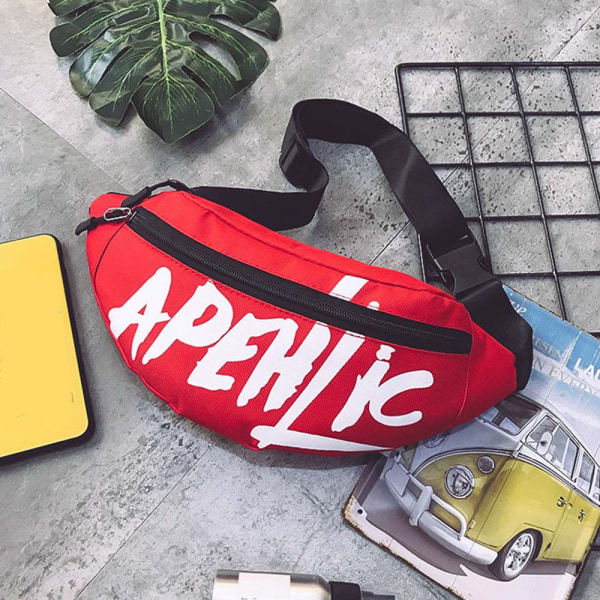 Midja Fanny Pack Bälte Resväska VIT - spot försäljning white