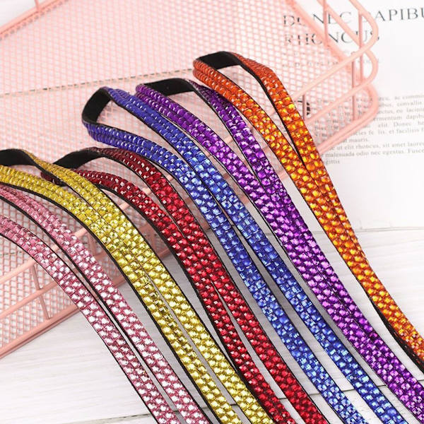 Bling Crystal Lanyard Rhinestone ID Lanyard LILA - high quality purple