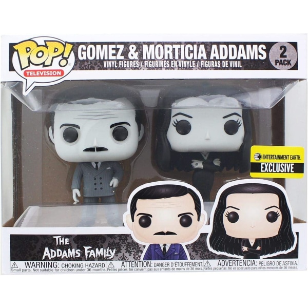 Funko Pop! Familjen Addams Morticia och Gomez - on stock