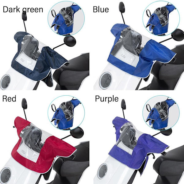 Moottoripyörän kojelaudan suojus Sähköpyörän pää BLUE 50CMX63CM - varastossa blue 50cmx63cm