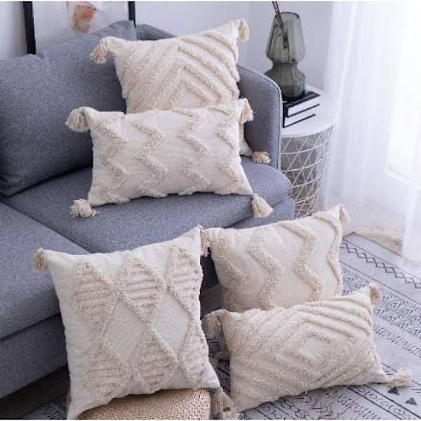 1-osainen Boho-tyynynpäällinen Cotton Throw Pillow Morocco - korkea laatu