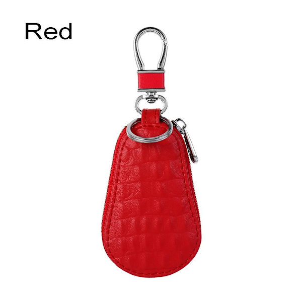 Auton avainlaukut Aitoa nahkaa RED - korkea laatu